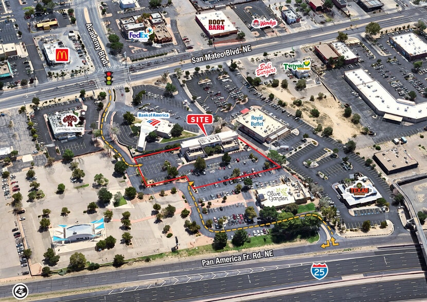 6211 San Mateo Blvd NE, Albuquerque, NM à louer - Photo du bâtiment - Image 2 de 9