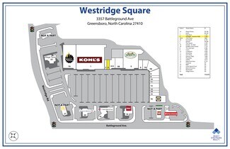 Plus de détails pour 3315-3391 Battleground Ave, Greensboro, NC - Commerce de détail à louer