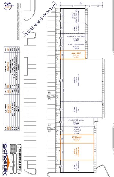 1300 W Vandament Ave, Yukon, OK à louer - Plan de site - Image 2 de 6