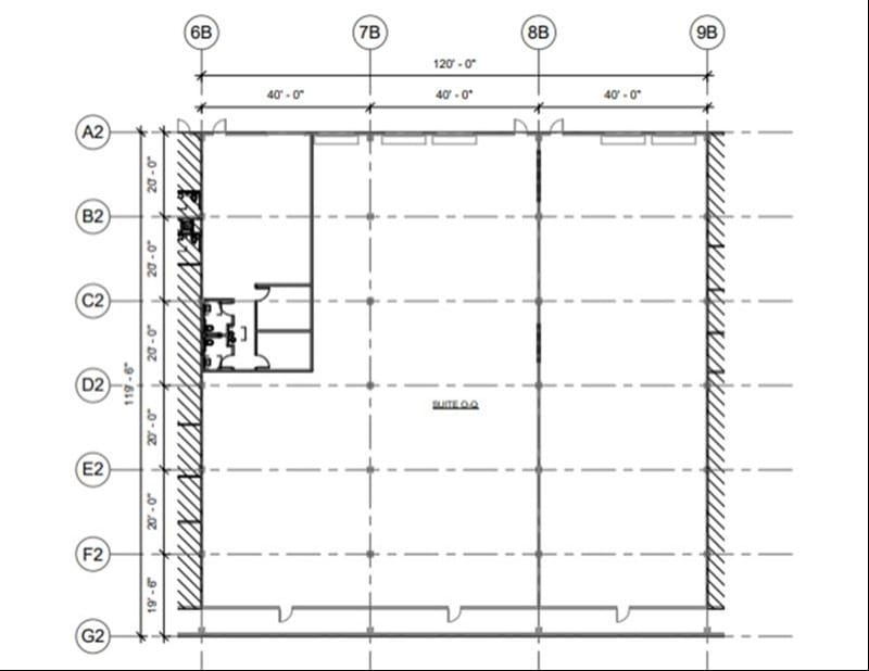 7401 Fullerton Rd, Springfield, VA for lease Floor Plan- Image 1 of 1