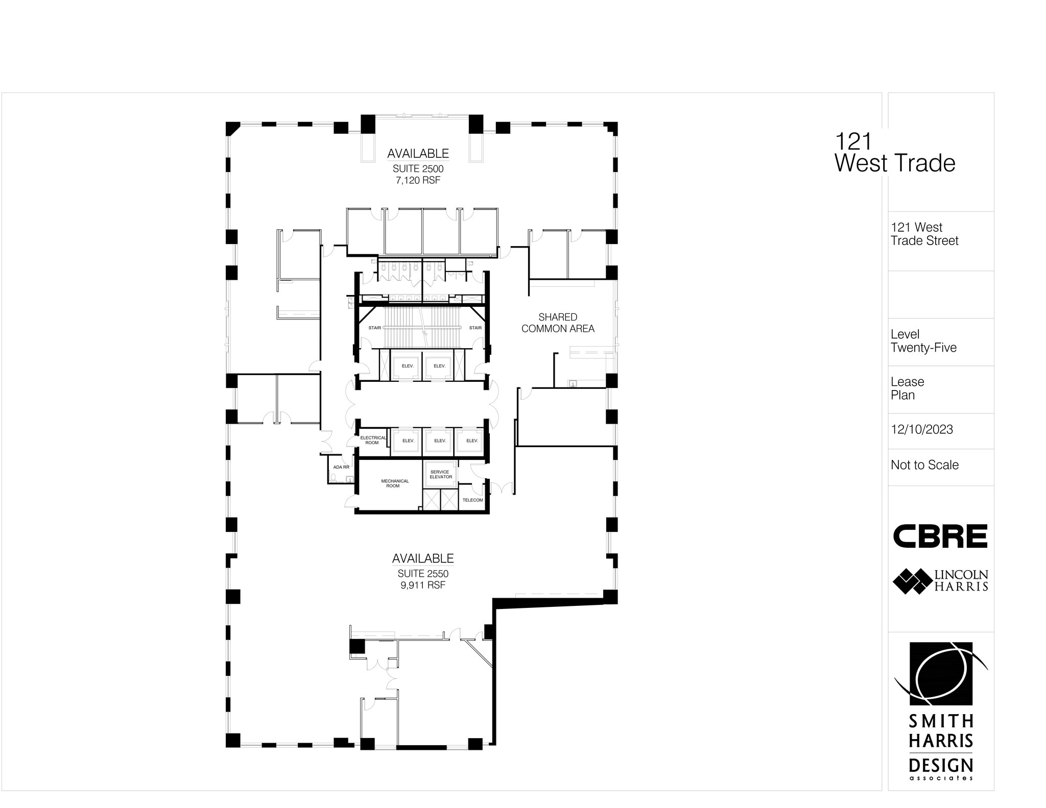 121 W Trade St, Charlotte, NC for lease Site Plan- Image 1 of 5