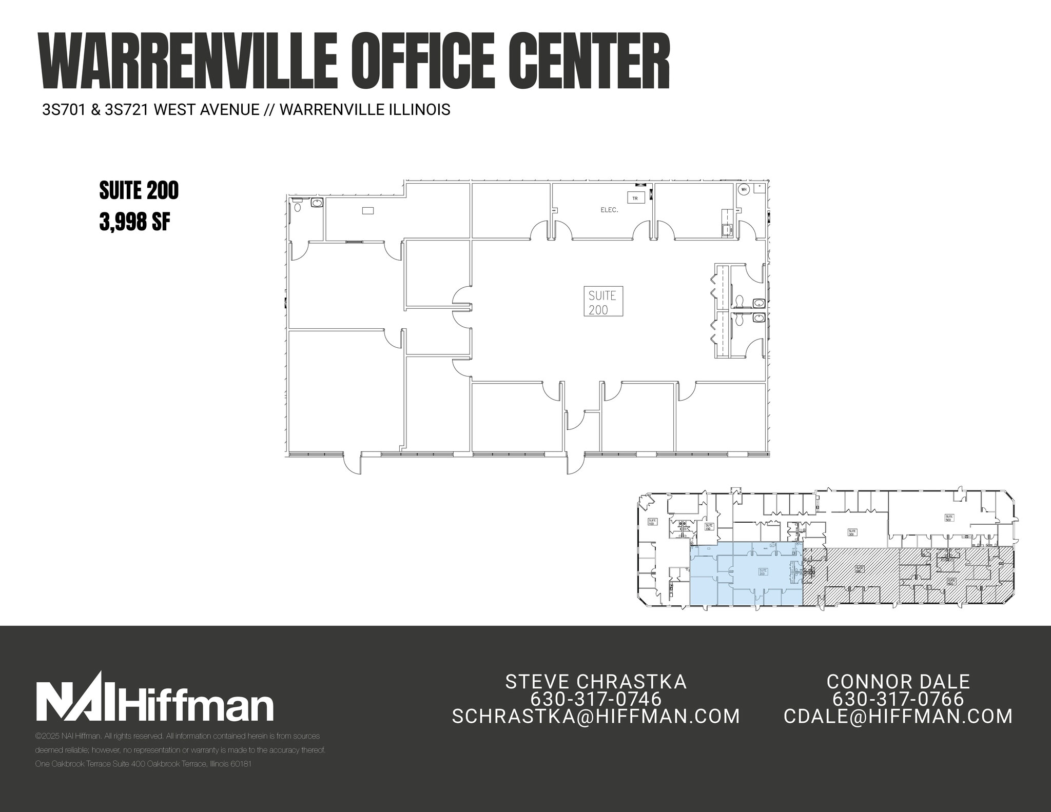 3S721 West Ave, Warrenville, IL for lease Interior Photo- Image 1 of 1