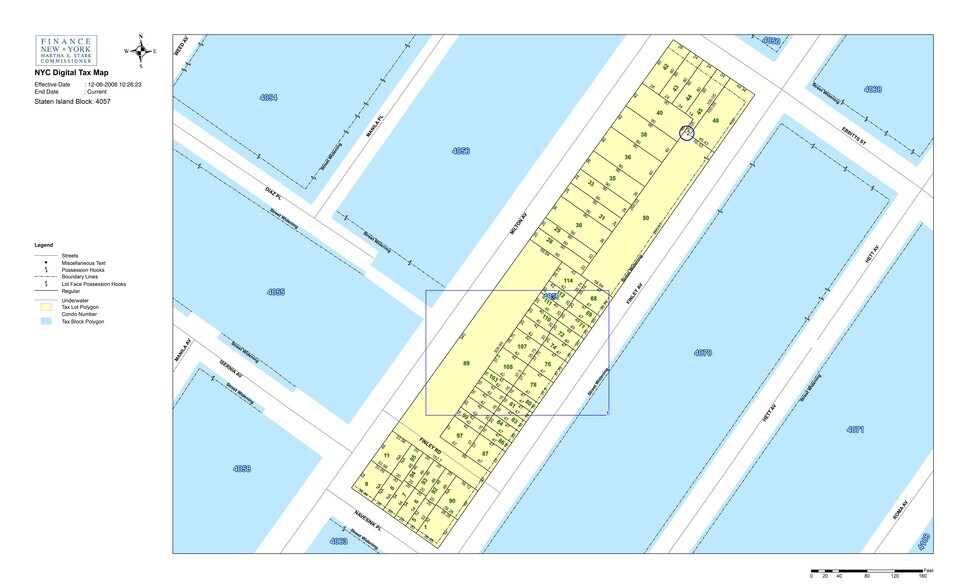 221 Finley ave, Staten Island, NY à vendre - Plan de site - Image 3 de 3