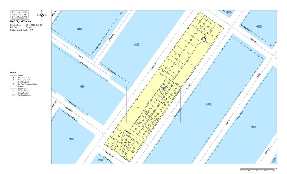221 Finley ave, Staten Island, NY for sale - Site Plan - Image 3 of 3