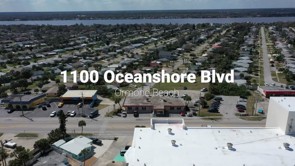 1100 Ocean Shore Blvd, Ormond Beach, FL à vendre - Vidéo sur l’inscription commerciale - Image 1 de 1