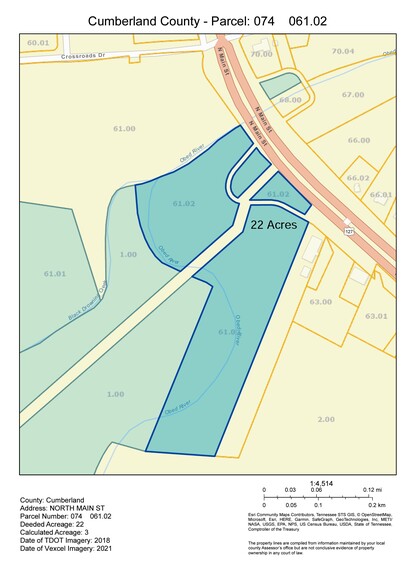 N Main St, Crossville, TN à vendre - Plan cadastral - Image 3 de 37