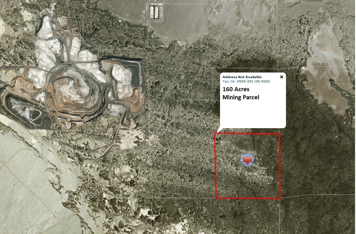 160 Acres Hectorite Clay Mining Parcel, Newberry Springs, CA for sale Building Photo- Image 1 of 1