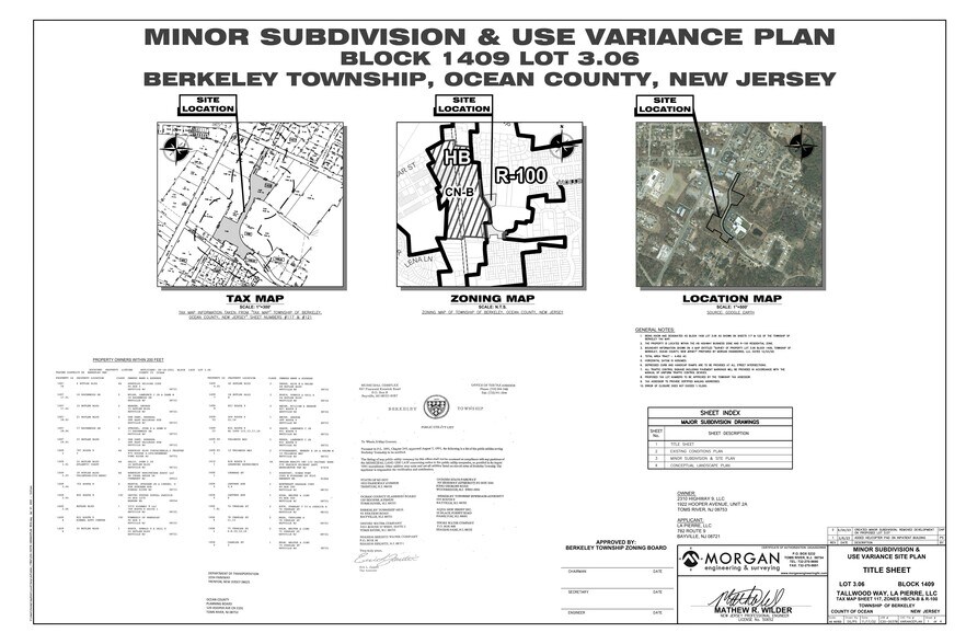 0 Tallwood Way, Berkeley Township, NJ à vendre - Plan de site - Image 1 de 1