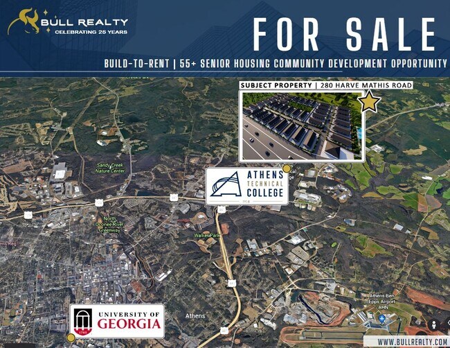 More details for 280 Harve Mathis Rd., Athens, GA - Land for Sale