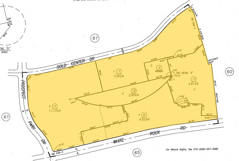 3100 Zinfandel Dr, Rancho Cordova, CA for lease - Plat Map - Image 2 of 11