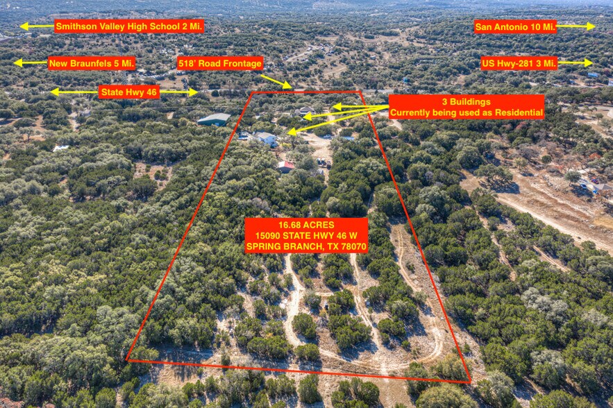 15060-15090 HWY 46, Spring Branch, TX à vendre - Photo du bâtiment - Image 3 de 14