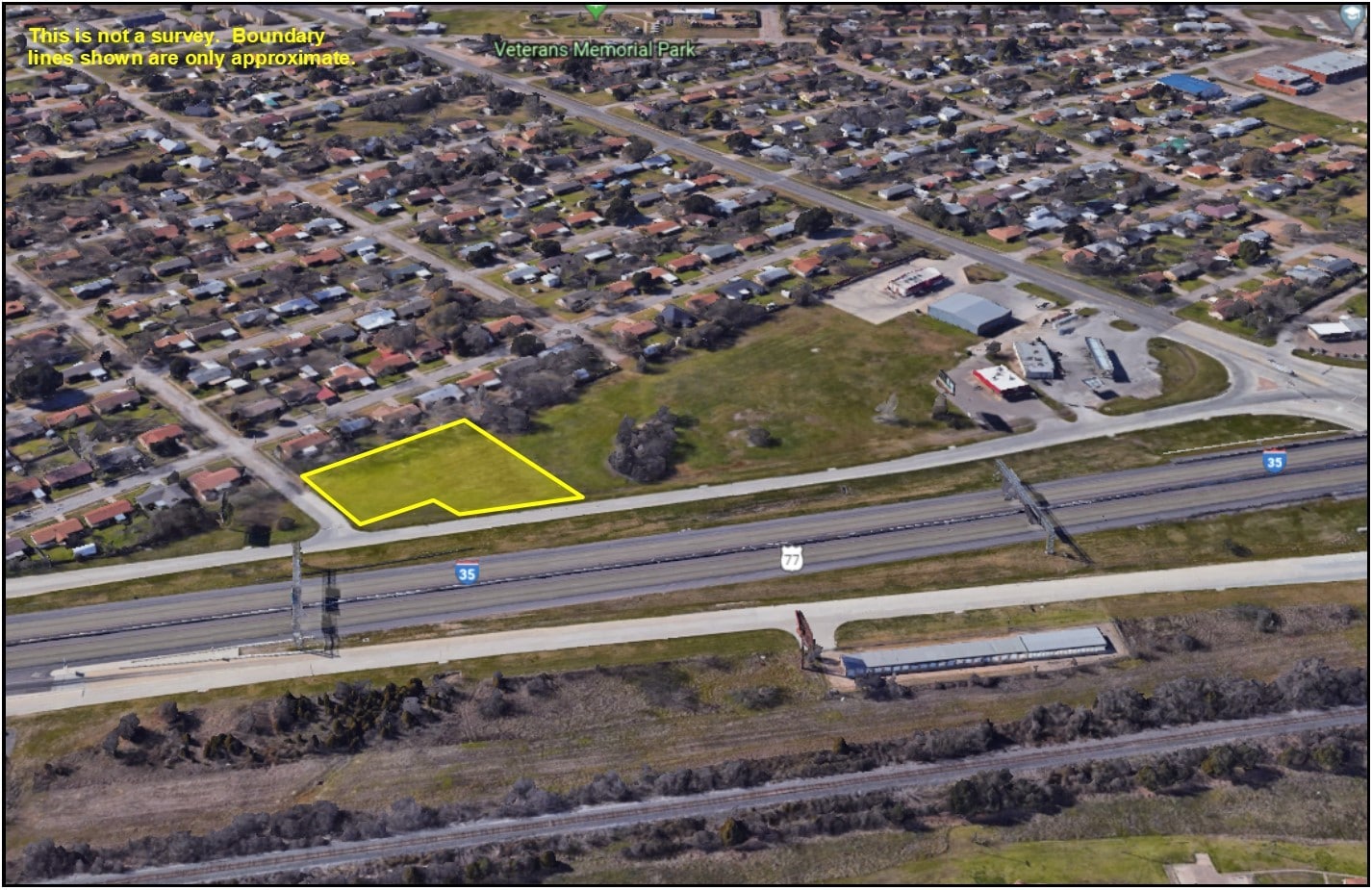 North Ih-35, Lacy-Lakeview, TX à vendre Aérien- Image 1 de 6