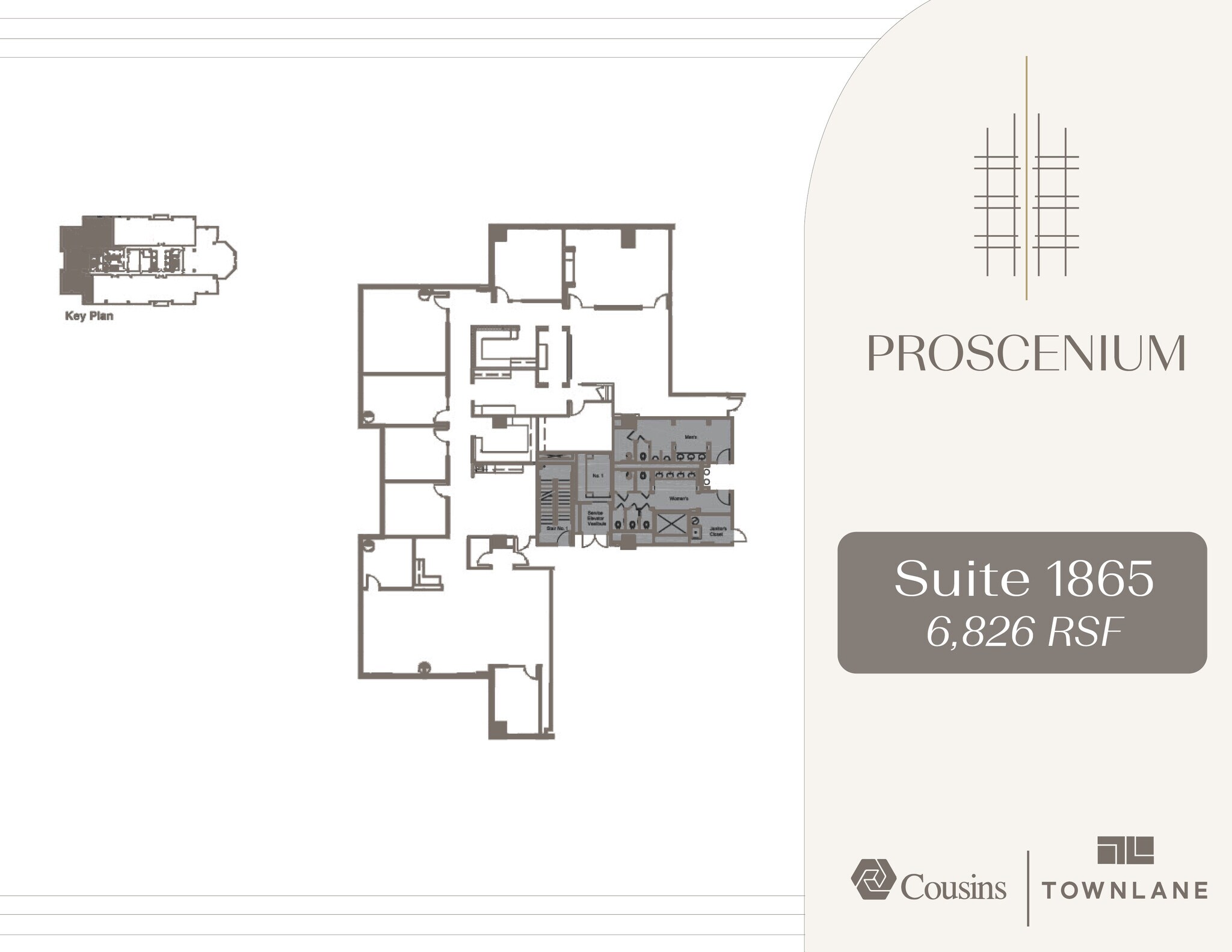1170 Peachtree St, Atlanta, GA à louer Plan d’étage- Image 1 de 1