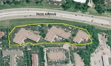 2204-2232 Welsch Industrial Ct, Saint Louis, MO - Aerial map view