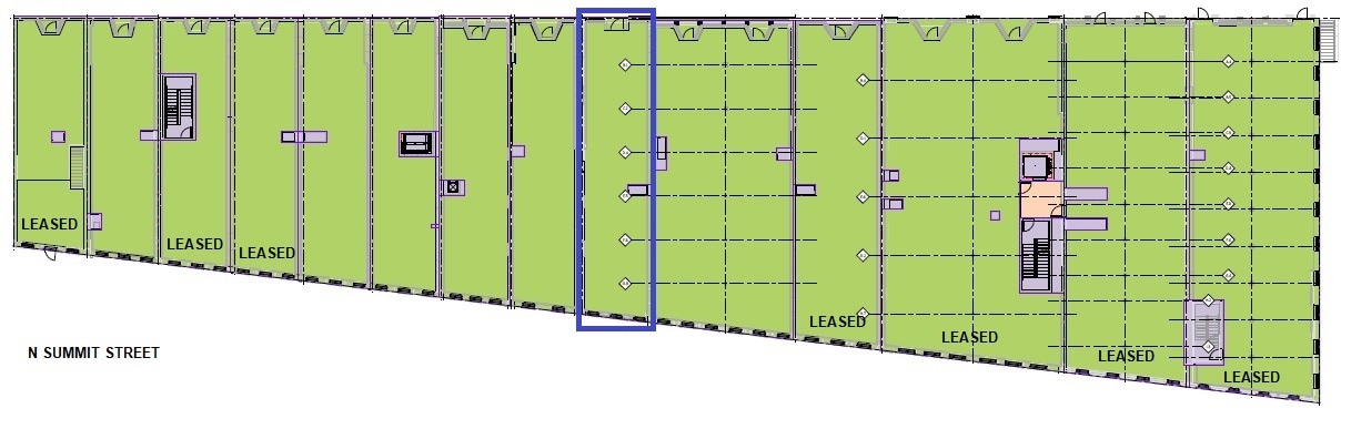 100 N Summit St, Toledo, OH for lease Building Photo- Image 1 of 1