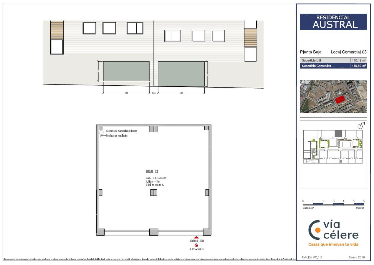 Célere Austral. Calle Unicornio, Móstoles, MAD 28938 -  -  - Plan d  tage - Image 1 of 1