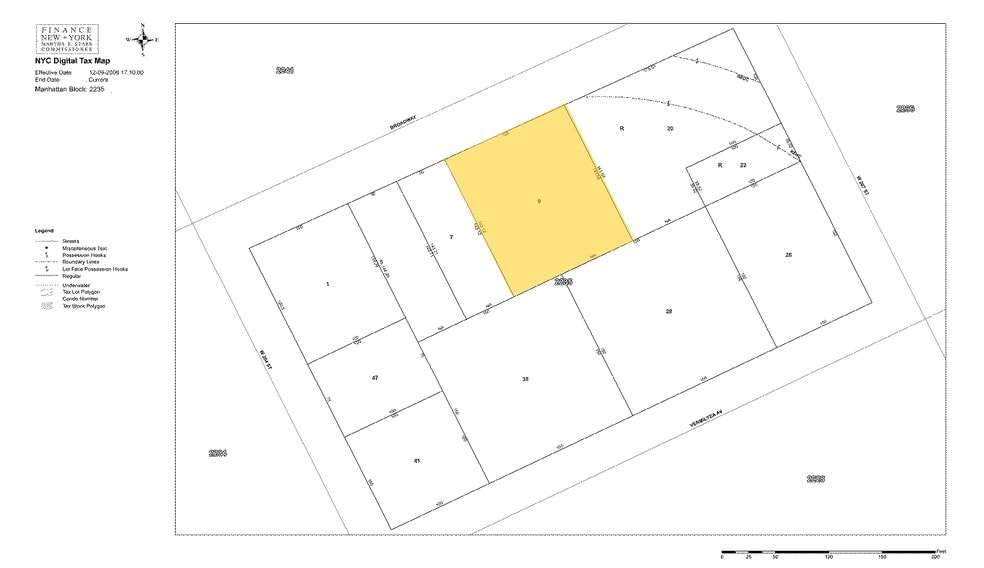 4910 Broadway, New York, NY for lease - Plat Map - Image 2 of 20