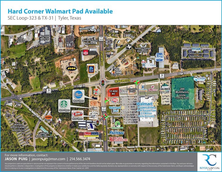 State Hwy 31 E & S SE Loop 323, Tyler, TX à vendre - Photo du bâtiment - Image 2 de 5