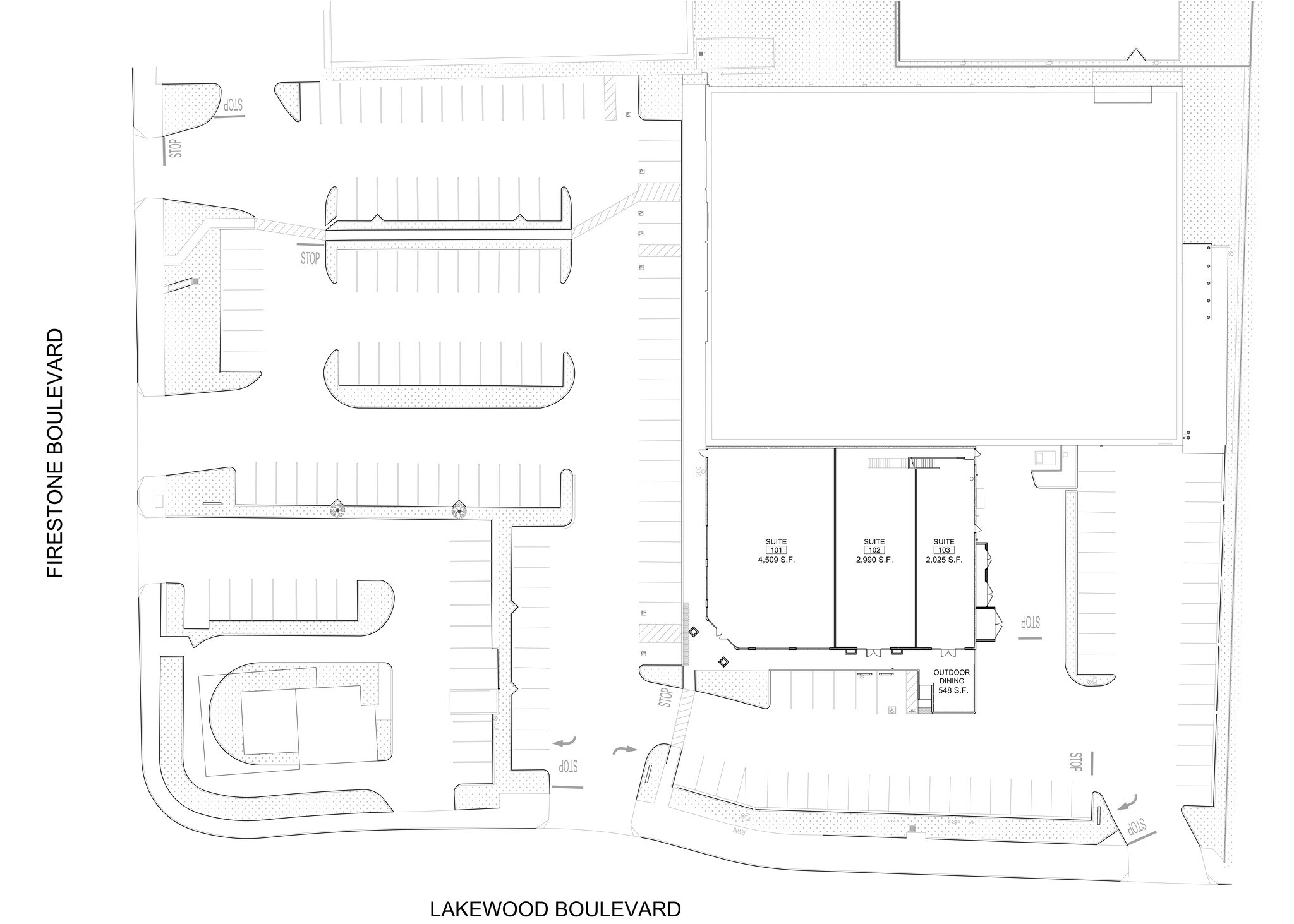 9018 Firestone Blvd, Downey, CA for lease Site Plan- Image 1 of 2