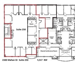 1500 Mahan Dr, Tallahassee, FL for lease Floor Plan- Image 1 of 1