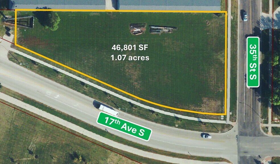 1655 35th St S, Fargo, ND à vendre - Plan de site - Image 2 de 2