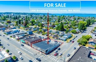 Plus de détails pour 1902-1906 Broadway Ave, Everett, WA - Commerce de détail à vendre