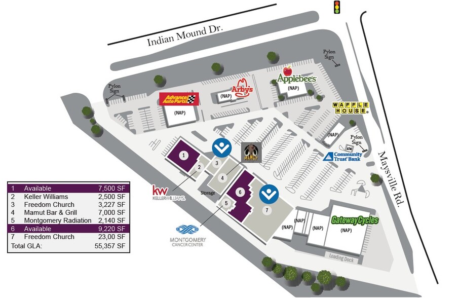 638 Maysville Rd, Mount Sterling, KY for lease - Floor Plan - Image 2 of 4