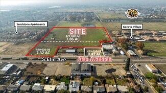 Plus de détails pour 2542 S Elm Ave, Fresno, CA - Terrain à vendre