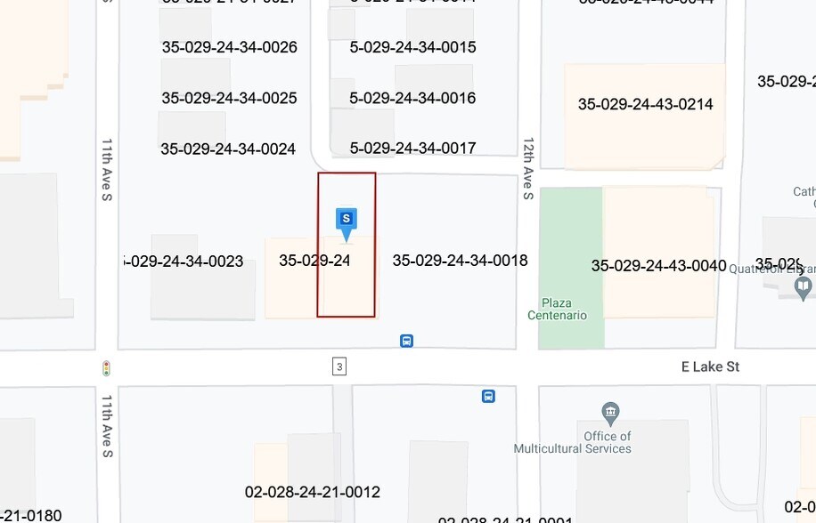 1112 E Lake St, Minneapolis, MN à vendre - Plan cadastral - Image 3 de 3