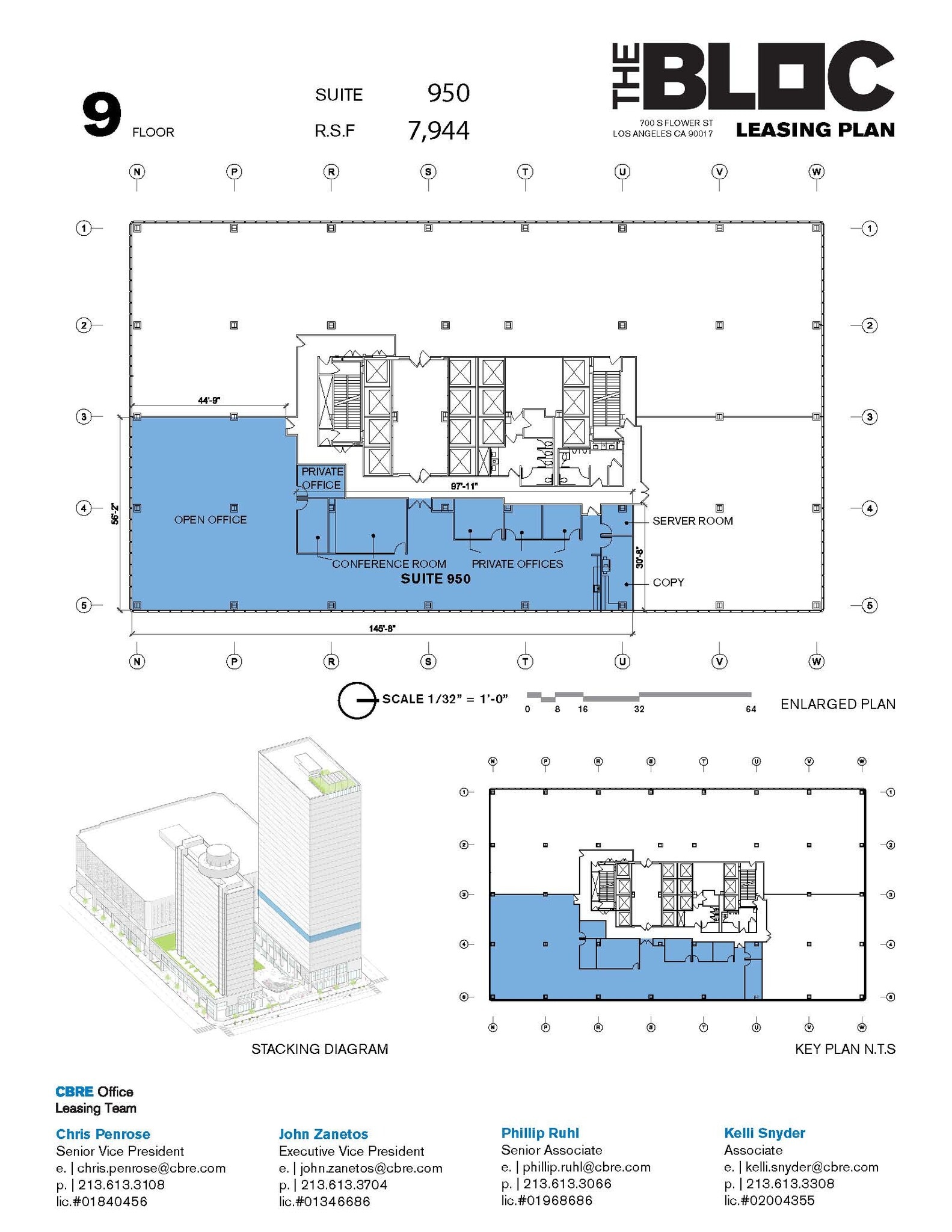 700 S Flower St, Los Angeles, CA à louer Plan d’étage- Image 1 de 1