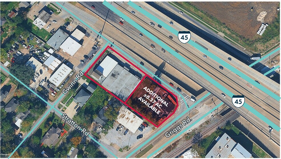 6502-6506 Gulf Fwy, Houston, TX à louer - Aérien - Image 3 de 3