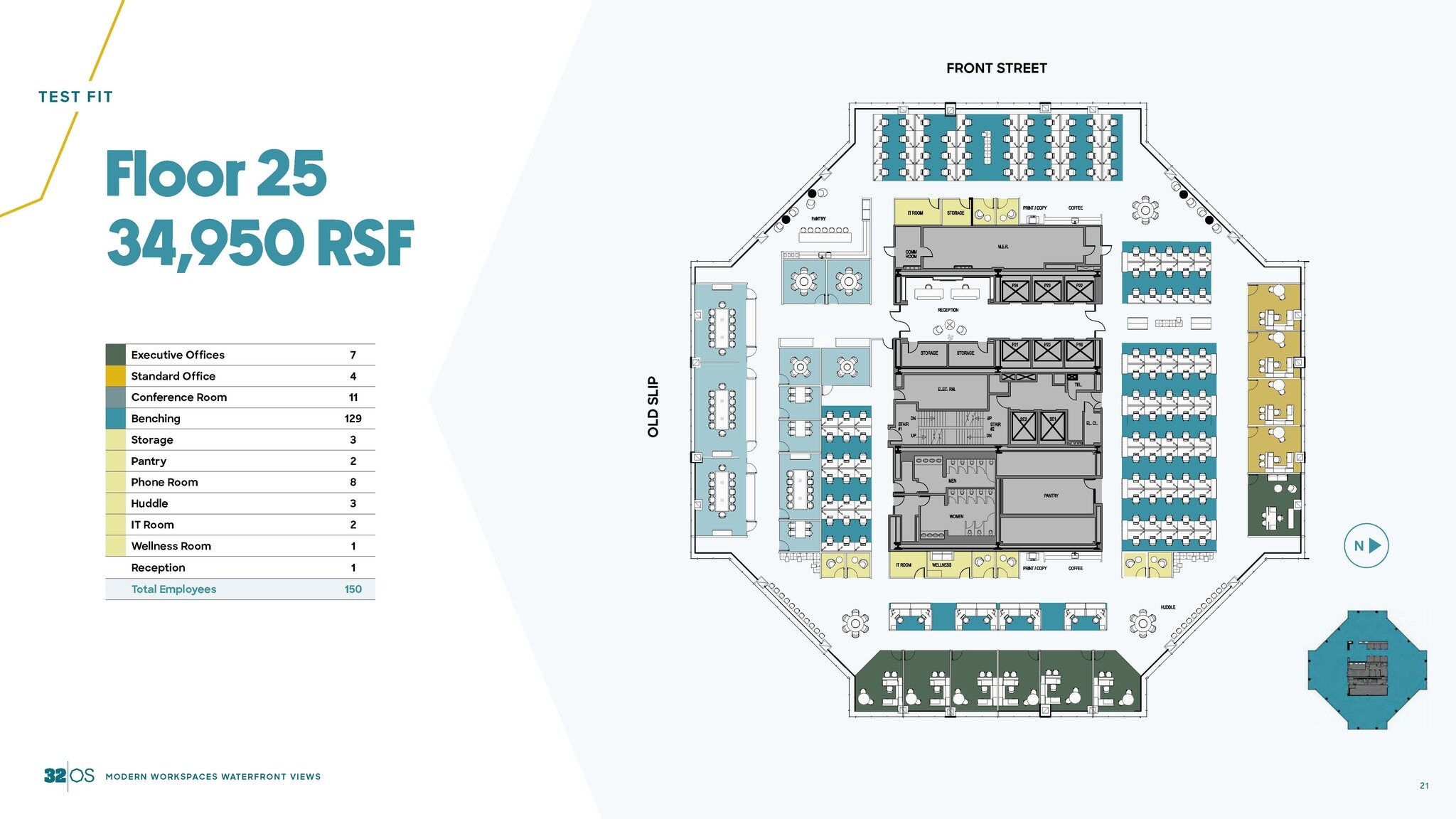 32 Old Slip, New York, NY for lease Floor Plan- Image 1 of 5