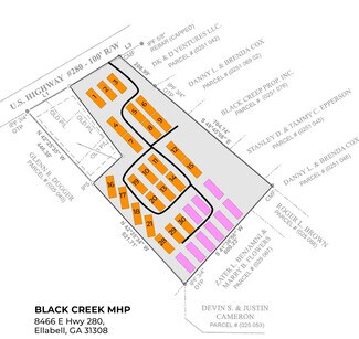 Plus de détails pour 8466 US Highway 280 E, Ellabell, GA - Terrain à vendre