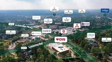 12550 Louetta Rd, Cypress, TX - Aérien  Vue de la carte - Image1