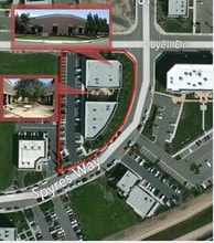 400 Lyell Dr, Modesto, CA - Aérien Vue de la carte