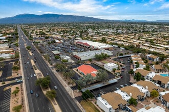 7740 E Speedway Blvd, Tucson, AZ - AERIAL map view - Image1