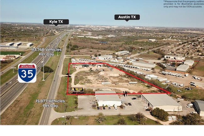 Plus de détails pour 23451 N I 35, Kyle, TX - Terrain à vendre