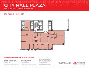 900 Elm St, Manchester, NH for lease Floor Plan- Image 1 of 1