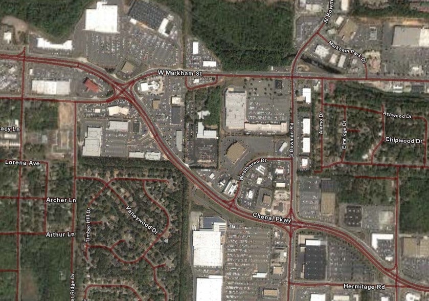 12200 Westhaven Dr, Little Rock, AR for lease - Aerial - Image 2 of 3