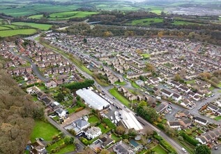 Ridgeway, Plymouth, DEV - Aérien  Vue de la carte
