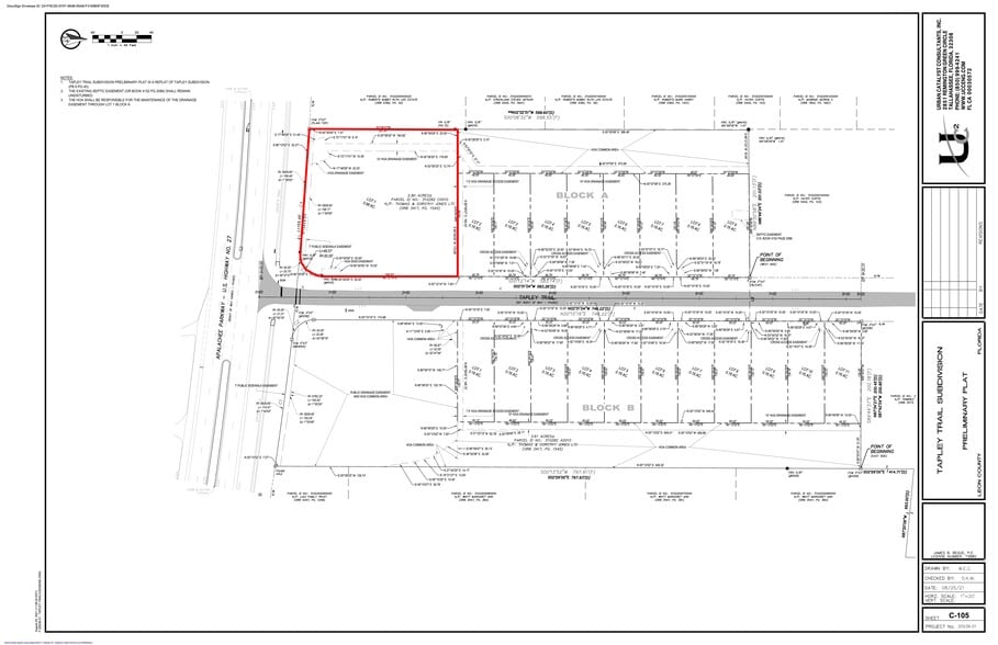 Tapley Trl, Tallahassee, FL for sale - Site Plan - Image 2 of 2