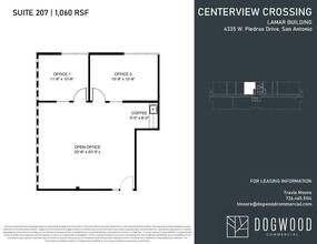 4538 Centerview Dr, San Antonio, TX à louer Plan d  tage- Image 1 de 1