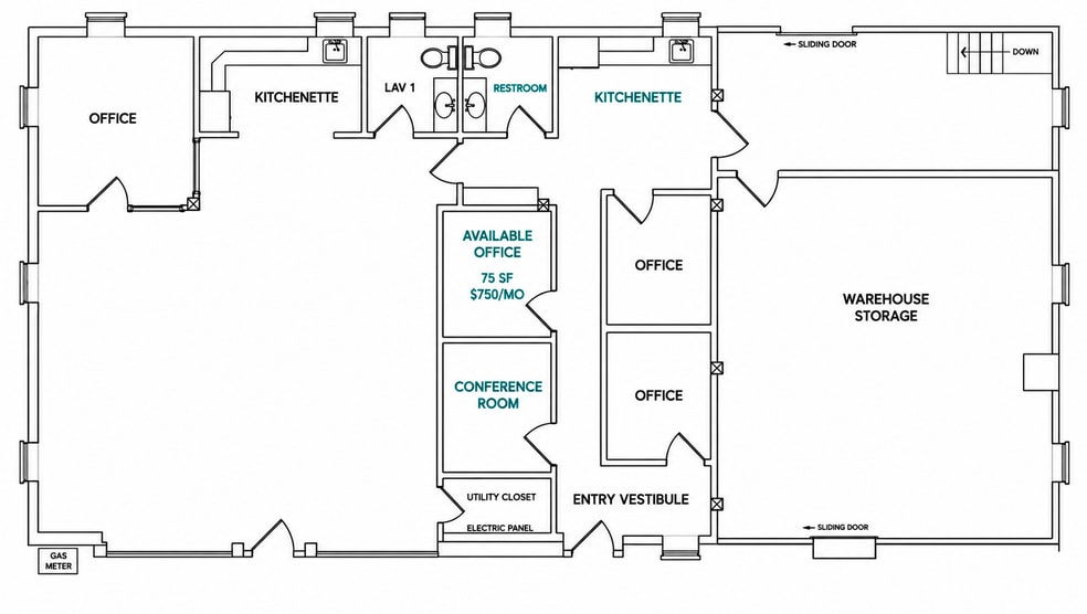 21 Boston Rd, Southborough, MA for lease - Floor Plan - Image 1 of 13