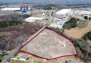 Midway Industrial Park, Pelzer, SC - Aerial  map view