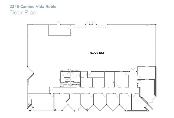 2365 Camino Vida Roble, Carlsbad, CA à louer Plan d’étage- Image 1 de 1