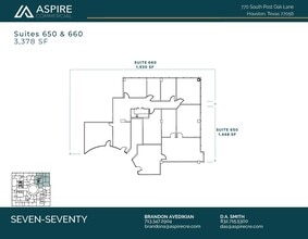 770 S Post Oak Ln, Houston, TX for lease Floor Plan- Image 2 of 2