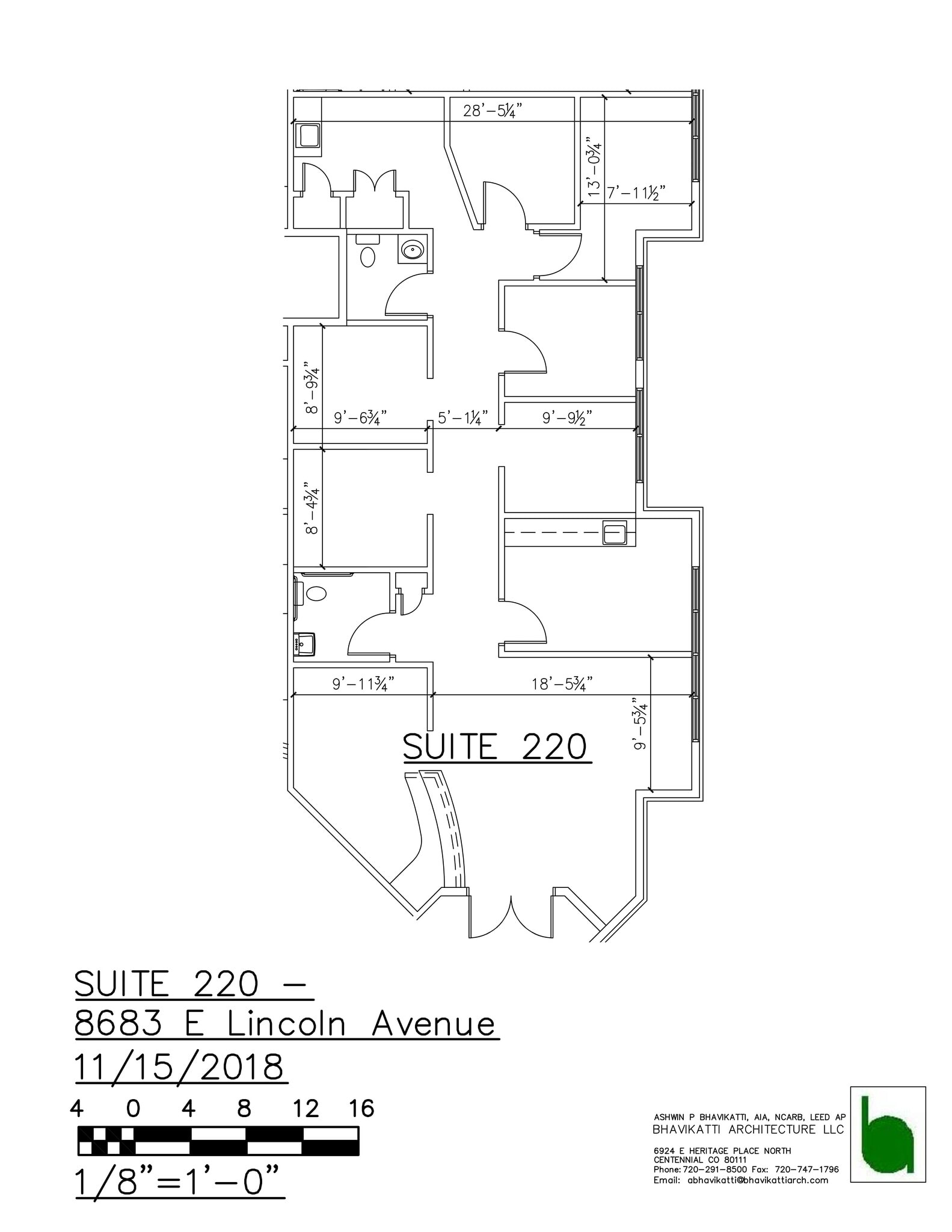 8683 E Lincoln Ave, Lone Tree, CO for lease Site Plan- Image 1 of 1