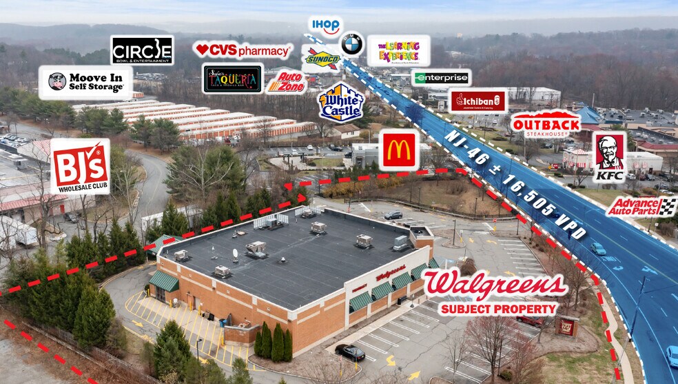 1131 US Highway 46, Ledgewood, NJ à vendre - Photo du bâtiment - Image 3 de 3
