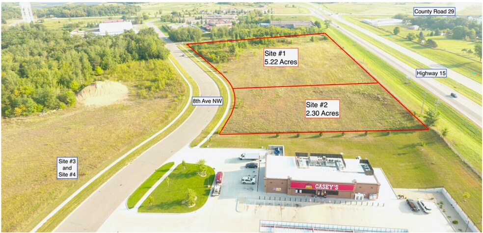 Hwy 15 Land in Sauk Rapids/Sartell portefeuille de 3 propriétés à vendre sur LoopNet.ca - Photo du bâtiment - Image 2 de 4
