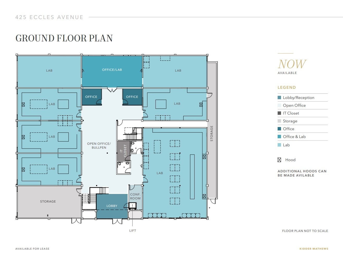 425 Eccles Ave, South San Francisco, CA for lease Floor Plan- Image 1 of 1